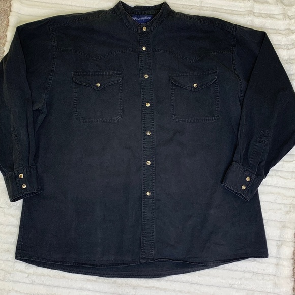 black wrangler shirt